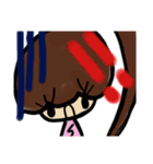 乱暴なすず本 恋愛っていうか。。（個別スタンプ：16）