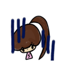 乱暴なすず本 恋愛っていうか。。（個別スタンプ：27）