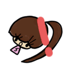 乱暴なすず本 恋愛っていうか。。（個別スタンプ：34）