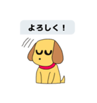 使いやすい！かわいい犬スタンプ【修正版】（個別スタンプ：8）