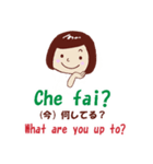 イタリア語LINEスタンプ（個別スタンプ：29）