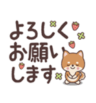 わんこのでか文字あいさつ（個別スタンプ：26）