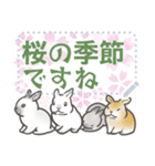 犬猫兎02 あけおめメッセージ（修正版）（個別スタンプ：22）