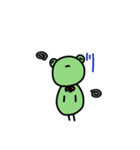 日常 活きカエルくん（個別スタンプ：22）