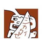 ホワイト耳のスタンプ（個別スタンプ：5）