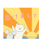 ねこの年末年始＆冬スタンプ (再販)（個別スタンプ：2）