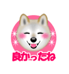 柴犬リコちゃんのラインスタンプでち。（個別スタンプ：17）