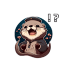 Adorable Sea Otter (JP Ver.)（個別スタンプ：2）