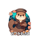 Adorable Sea Otter (JP Ver.)（個別スタンプ：16）