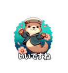 Adorable Sea Otter (JP Ver.)（個別スタンプ：20）