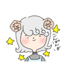 かわいいケモノ耳たち（個別スタンプ：3）