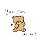 teddy bear masashi（個別スタンプ：16）