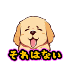 あほかわいい犬（ゴールデンレトリバー）（個別スタンプ：13）