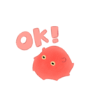 ぷかぷか〜めんだこ（個別スタンプ：3）