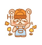 英語と日本語をしゃべるkuma（個別スタンプ：6）