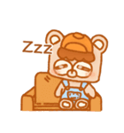 英語と日本語をしゃべるkuma（個別スタンプ：11）