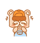 英語と日本語をしゃべるkuma（個別スタンプ：19）