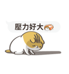 ねこの仲間たちの日常の仕事会話（個別スタンプ：25）