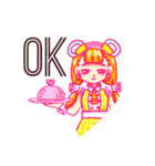 めけ☆めもり〜ず わん（個別スタンプ：2）