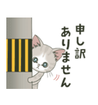 仔猫のぽんにゃん【敬語deあいさつ】（個別スタンプ：15）