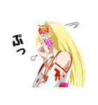 頑張る巫女お姉さんHG9（個別スタンプ：25）
