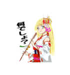 頑張る巫女お姉さんHG9（個別スタンプ：29）