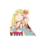 頑張る巫女お姉さんHG9（個別スタンプ：30）