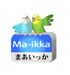 【セキセイインコ】動く！ペットたち（個別スタンプ：22）