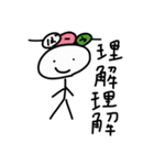 帽子棒人間君（個別スタンプ：5）