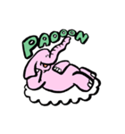 PAOOONとしか言わないゾウ（個別スタンプ：15）