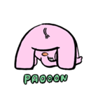 PAOOONとしか言わないゾウ（個別スタンプ：33）