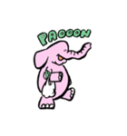 PAOOONとしか言わないゾウ（個別スタンプ：34）