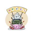 三色わん子（個別スタンプ：15）