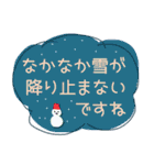 シンプルで大人かわいい♡敬語de天気（個別スタンプ：27）