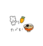 モノクロから脱したくま（個別スタンプ：2）