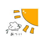 モノクロから脱したくま（個別スタンプ：5）