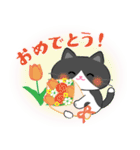 春ですね♪和風ねこスタンプ（個別スタンプ：24）