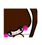 乱暴なすず本 グラビア時代②恋愛⑨（個別スタンプ：35）