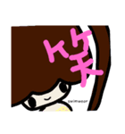乱暴なすず本 グラビア時代②恋愛⑨（個別スタンプ：38）