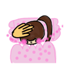 乱暴なすず本 グラビア時代②恋愛⑧（個別スタンプ：12）