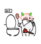モモモンガのスタンプ（個別スタンプ：21）