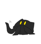 ねこのようなタコのような何か（個別スタンプ：4）