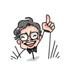 ビジネスカジュアル会話用 じてこ先生SASA（個別スタンプ：1）