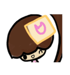 乱暴なすず本 グラビア時代 ⑤（個別スタンプ：34）
