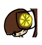 乱暴なすず本 グラビア時代 ⑤（個別スタンプ：40）