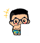男の子水泳パンツ（個別スタンプ：1）