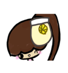 乱暴なすず本 グラビア時代 ⑥（個別スタンプ：40）