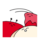 えびかにほたての毎日（個別スタンプ：4）