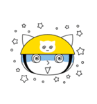 ねこヘルメットちゃんのあいさつスタンプ（個別スタンプ：39）