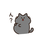 生理がつらい黒猫ちゃん（個別スタンプ：26）